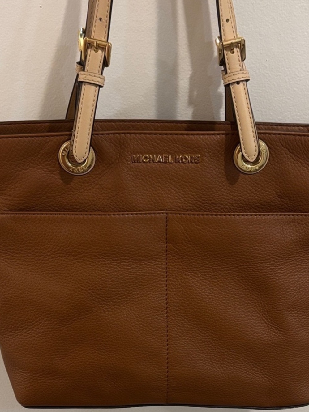 Michael Kors Tan Leather Tote